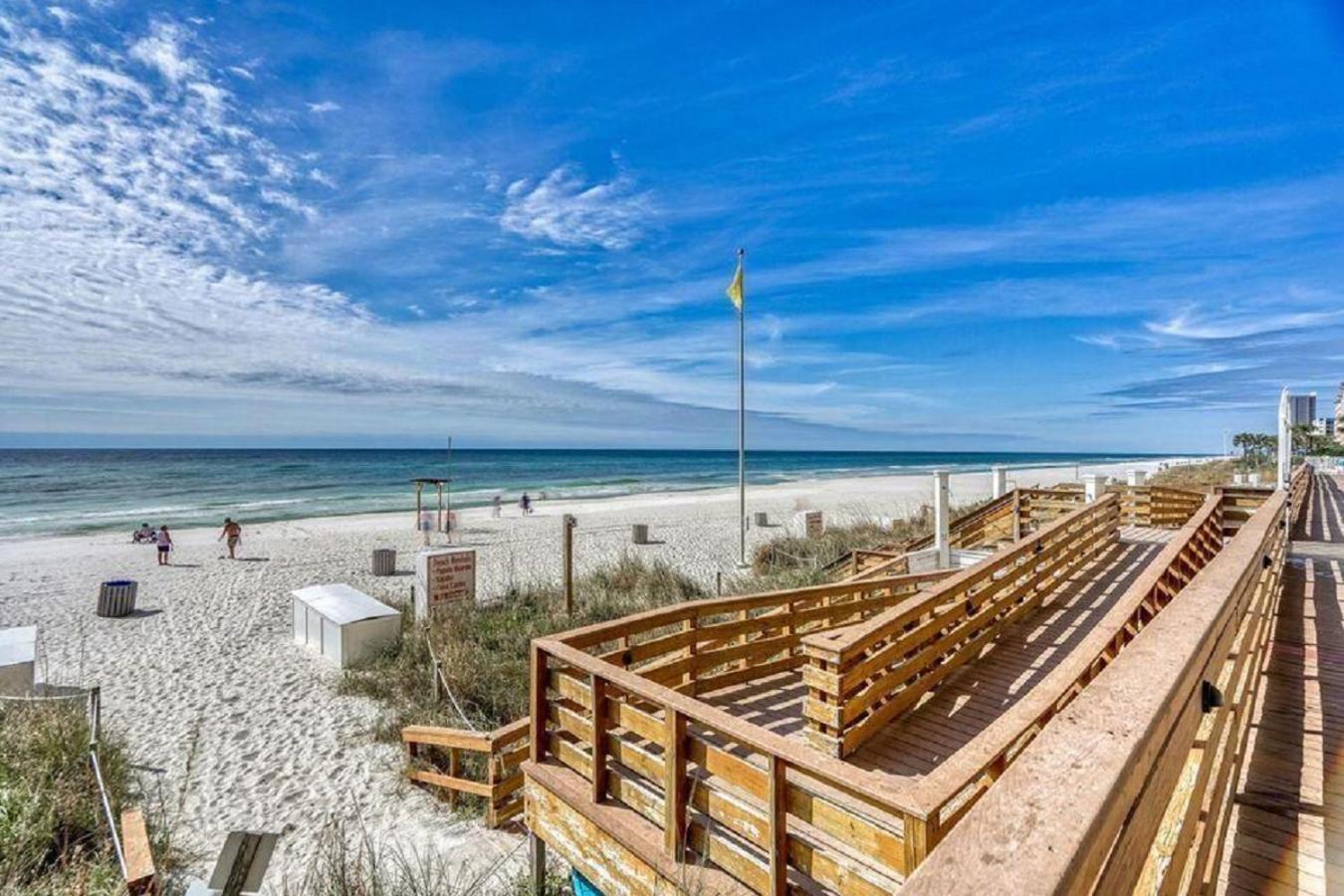 Beachfront Spacious Renovated Condo - Pools, Hot Hub, Spa - Walk To Pier Park In Pcb Panama City Beach Esterno foto